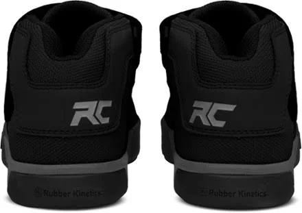Ride Concepts - Youth Wildcat Shoes, Size 3 in Black/Charcoal
