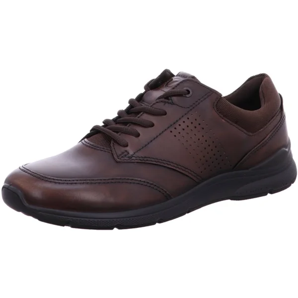 Ecco Comfortable Lace-Up Shoes for Men Brown Brown, EU 41