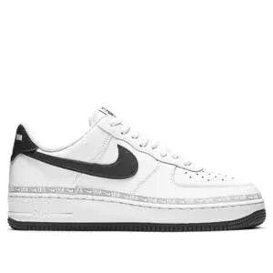 Nike Air Force 1 Low &Overbranding - White Red Blue& Sneakers/Shoes CD7339-100 (Size: US 6)