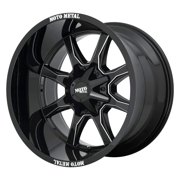 Moto Metal MO970890123B18 - MO970 18x22 Gloss Black
