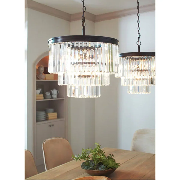 Sea Gull Lighting 7514002-965 Carondelet Flush Mount Light Antique Brushed Nickel
