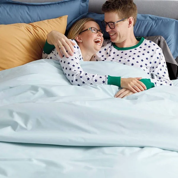 Company Cotton Percale Pillowcases - Mocha - Brown - Size King, The Company Store