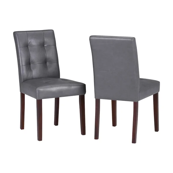 Brooklyn + Max Verona Tufted Dining Chair - Set of 2 - Grey