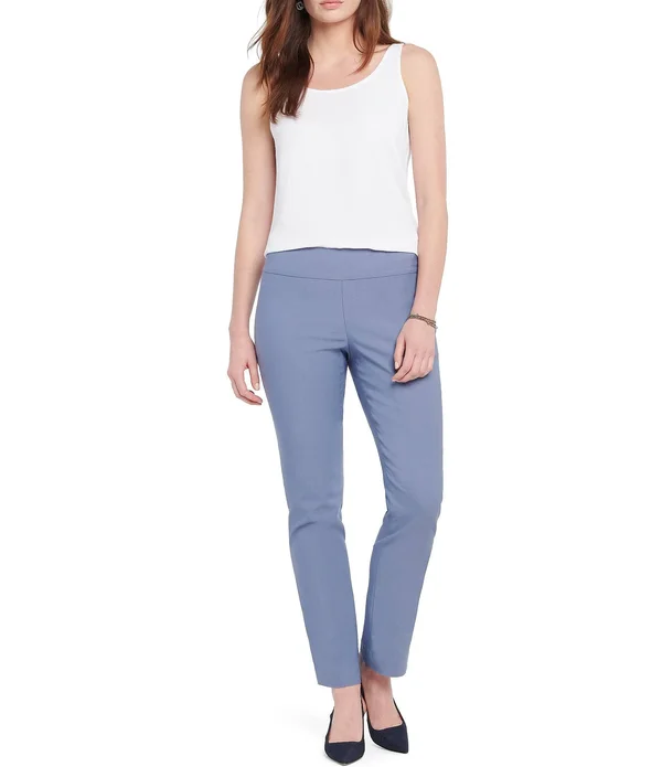 Nic+Zoe Wonderstretch Pants, Pale Smoke, Women's, 6