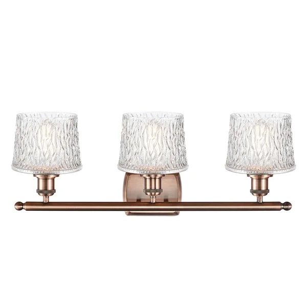 Innovations 516-3W-PN-G402 Polished Nickel Niagra 3 Light Bath Vanity Light
