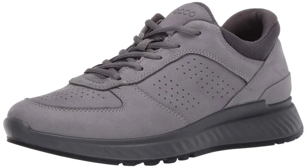 Men's Ecco Exostride Sneaker Shoes - Titanium - 44