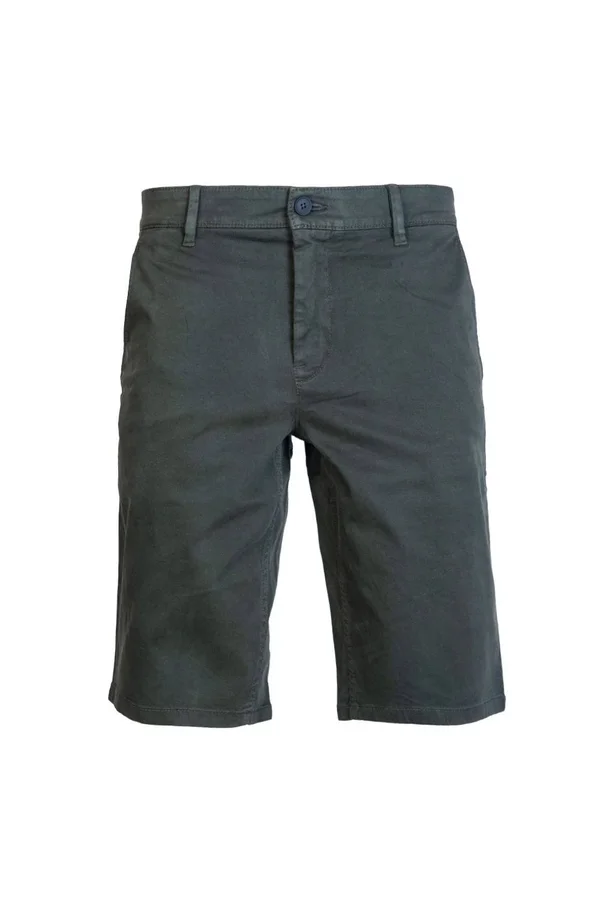 Boss Casual Mens Khaki SCHINO-SLIM Fit Chino Shorts