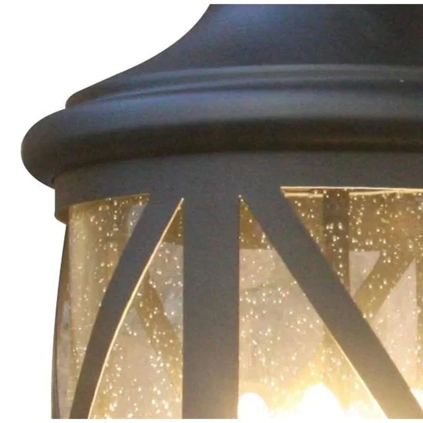 Y Decor Taysom 4 Light Exterior Lighting - Black
