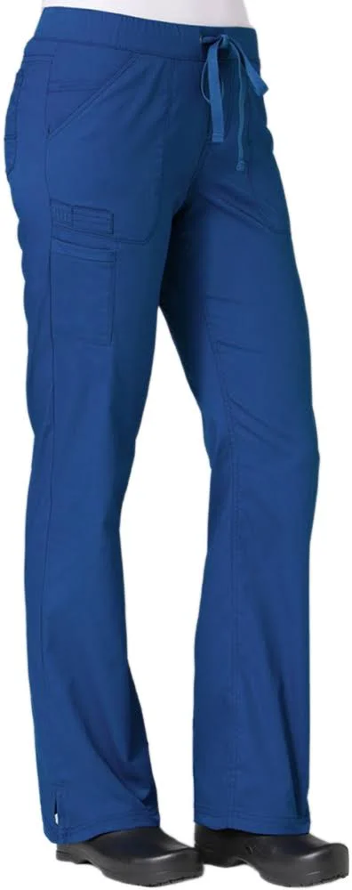 Primaflex by Maevn Women's Straight Leg Scrub Pant - Blue