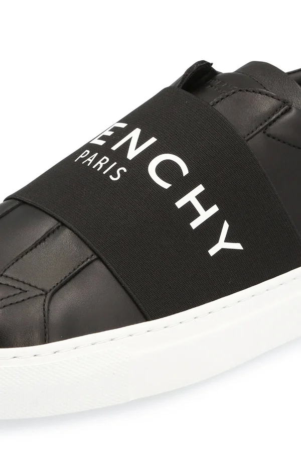 Givenchy, Men Urban Street Leather Slip-On Sneakers Black 40