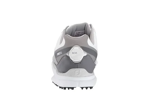 FootJoy Mens Pro/SL Boa Golf Shoes - Men's, Size: 12, White