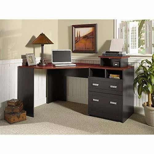 Bush Furniture Wheaton Collection Reversible Corner Desk