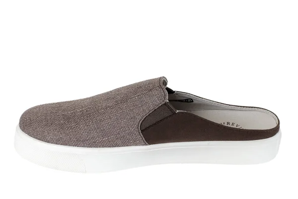 Revitalign Esplanade Cotton Canvas Slip-On Mule - Gray/Grey