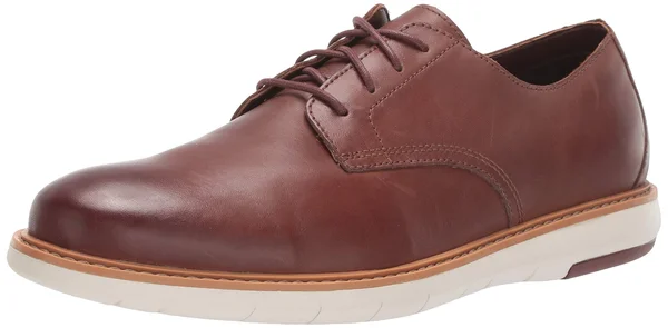 Clarks Draper Lace Men's Shoes Mahogany Leather : 9 D