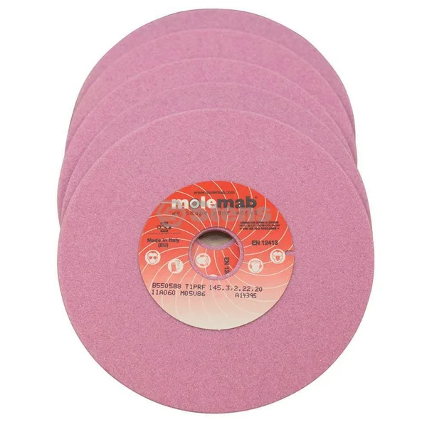 Stens 700-114 Chain Grinding Wheel 5 3/4 inch x 8mm x 22mm Box of 5