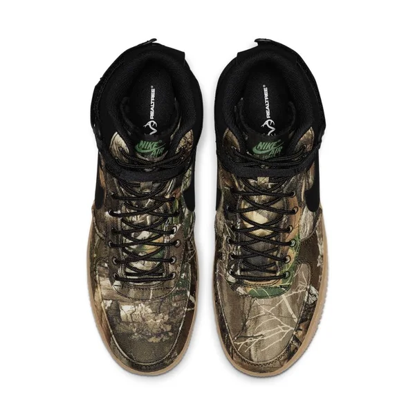 Nike Air Force 1 High LV8 Shoes Black Size 7.5