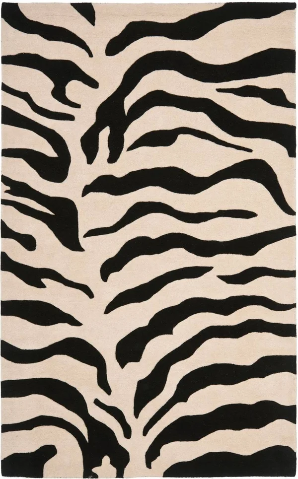 Safavieh Soho SOH784A 3&6x22 x 5&6x22 Beige, Black Area Rug
