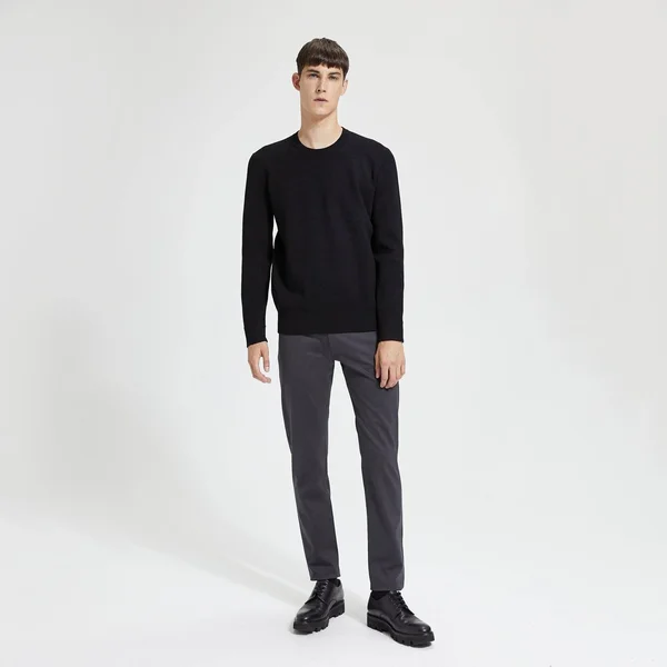 Theory Men's Tech Raffi Compact Ponte Pants - Asphalt, Men's, 32