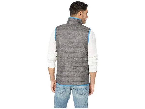 Columbia Lake 22 Down Vest - S - Charcoal Heather Print