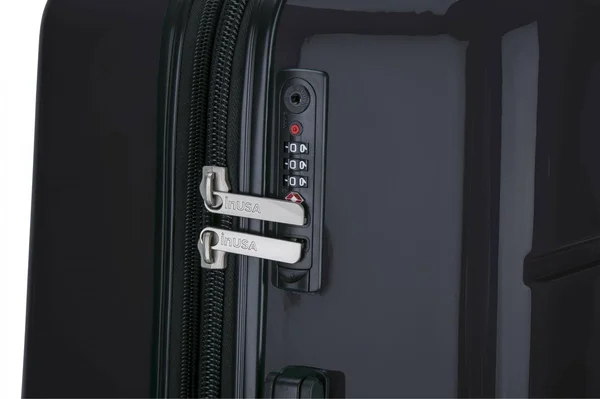 InUSA Avila 3-Piece Hardside Spinner Luggage Set in Black