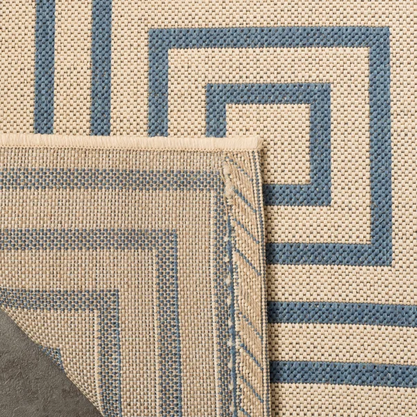 Safavieh Linden LND123N Cream/Blue 8& x 10& Area Rug