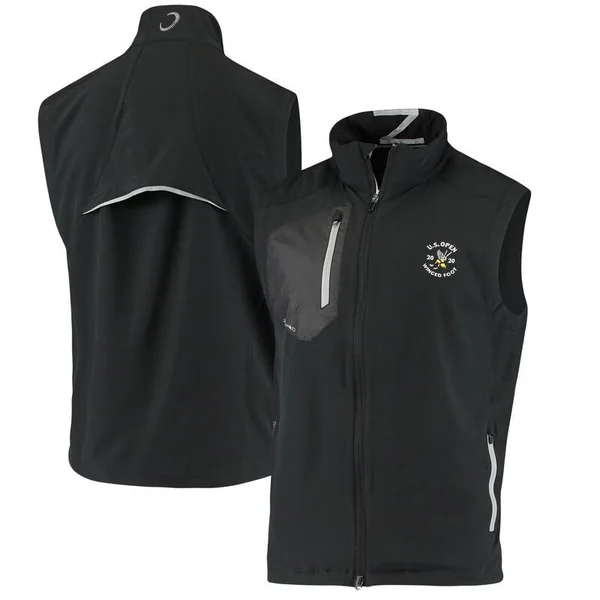 Zero Restriction Men's Z700 Full Zip Vest Black XL