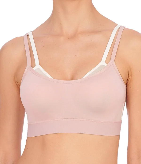 Natori Gravity Contour Underwire Sports Bra - Womens, 32H, Rose Beige Warm