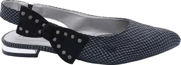 Bellini Women's Flawless Slingback Flat, Size: 10, Black Polyurethane