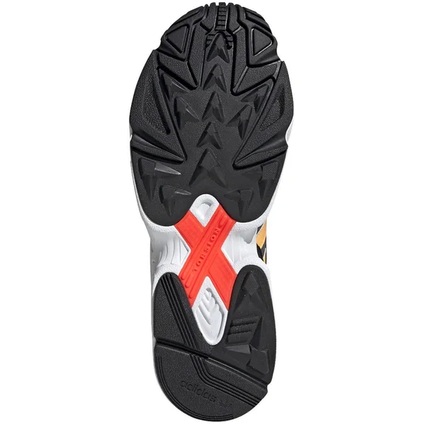 Adidas Mens Yung-96 Chasm Black/coral/red Shoes - EE7227