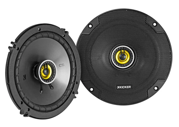 Kicker CSC65 6.5-Inch (160mm) Coaxial Speakers 4-Ohm (Pair)