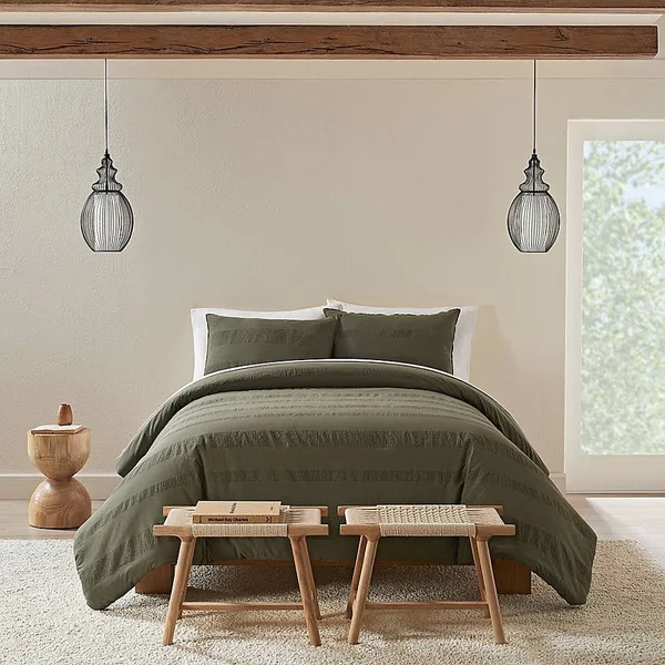 Ugg Kane 2-Piece Twin Comforter Set in Burnt Olive