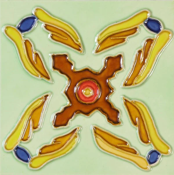 Solistone Hand-Painted Ceramic 6 in. x 6 in. Alas Glazed Ceramic Wall Tile - Case of 10, Size: 6 x 6