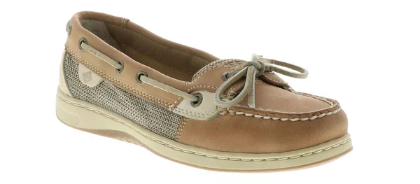 Sperry Top-Sider Women's Angelfish Boat Shoe, Size 7.5, Linen Oat