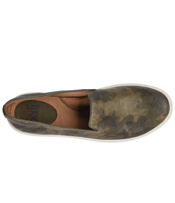 Women's Sofft Somers Slip on Olive - in Size 8