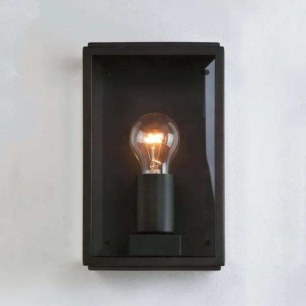 Astro Homefield 160 Matt Black Wall Light E27/ES 1095001