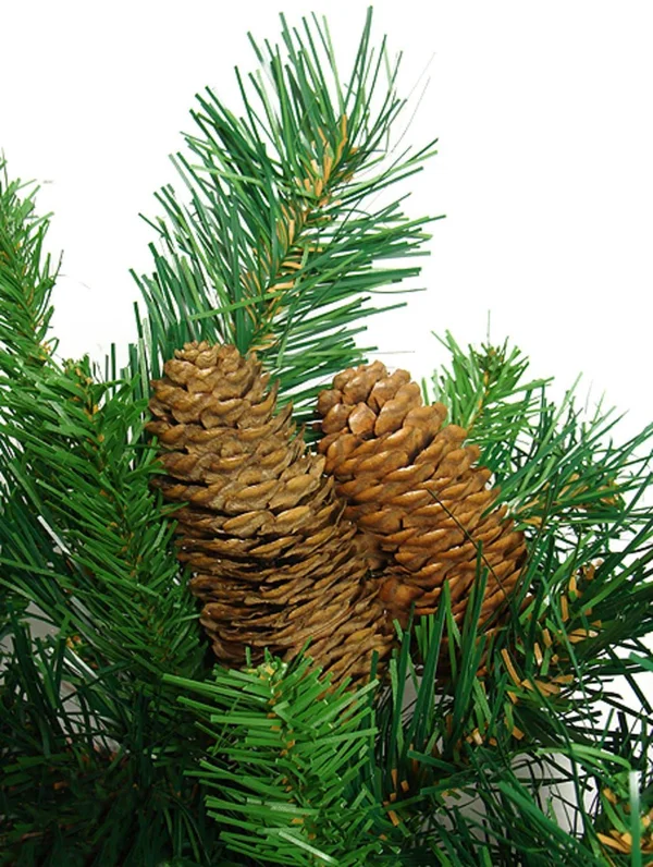 Vickerman A801060 60 in. Cheyenne Pine Wreath 40 Cones