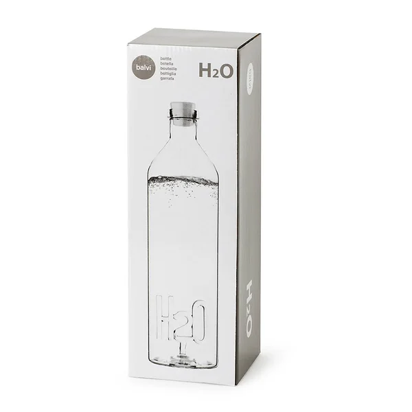 Balvi - Bottle H2O 1.2 L Borosilicate