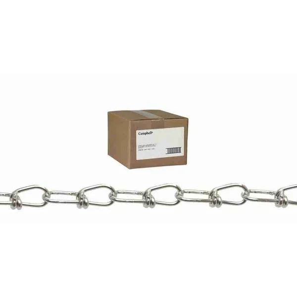 Campbell 0754034 4/0 Double Loop (inco) Chain; Galvanized; 100.. per Carton (100 in A Box)