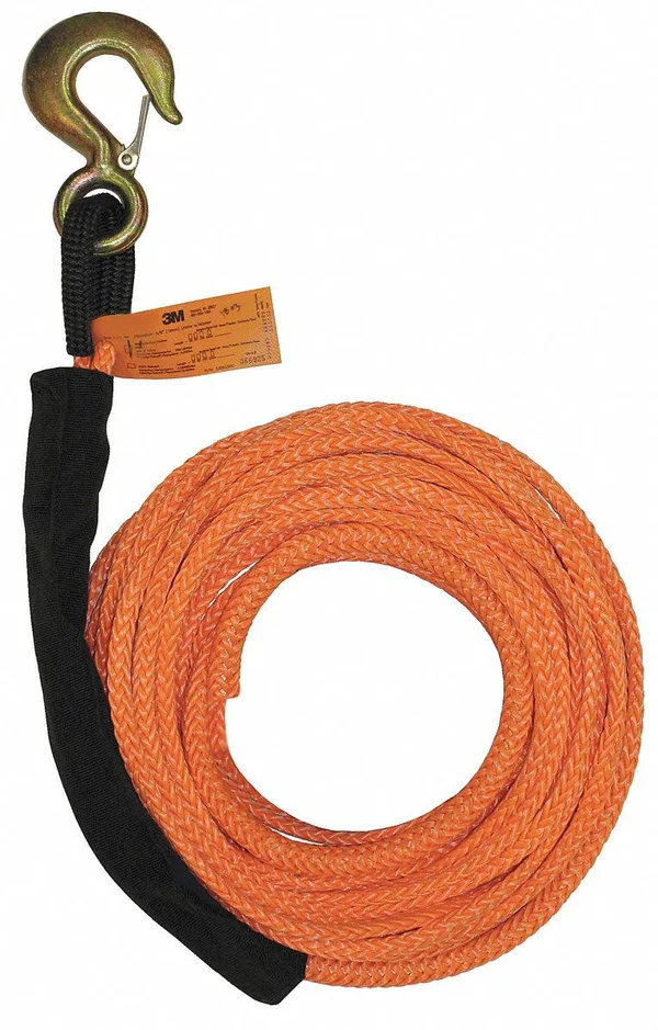 B/A Products Co. 4-R38100 Winch Line, Synthetic, 3/8 in. x 100 ft.