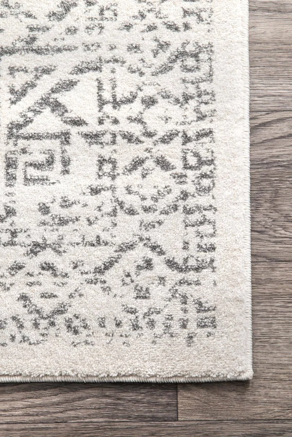 nuLOOM Tribal Marisela Grey 8& x 10& Area Rug