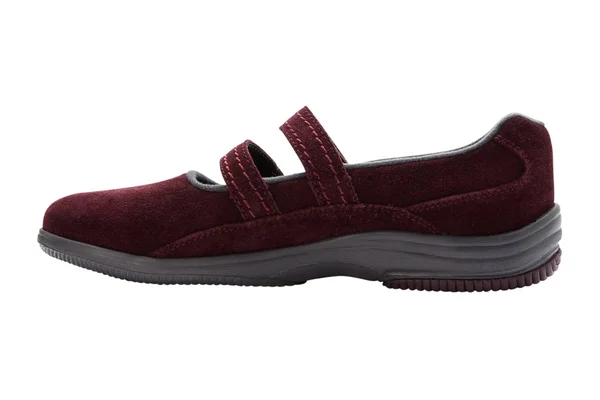 Women's Propet Twilight Wine Suede - in Size 11