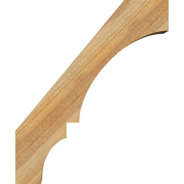 6x22W x 20x22D x 24x22H Balboa Rough Sawn Brace, Western Red Cedar