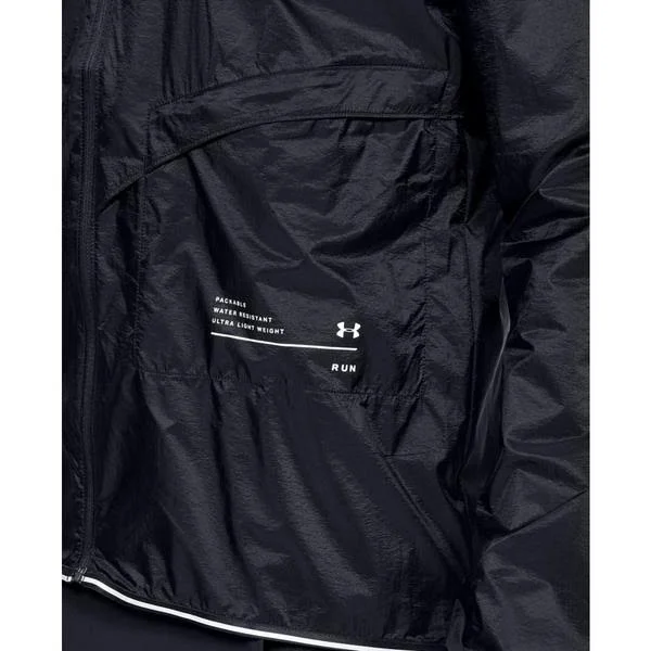 Under Armour Men's Qualifier Storm Packable Jacket - Black, XL