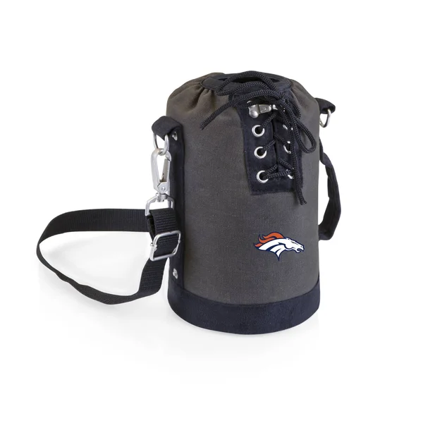 Denver Broncos Insulated Growler Tote with 64 oz. Stainless Steel Growler