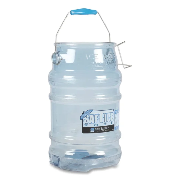 San Jamar SI6000 Saf-T-Ice 6-Gal Tote