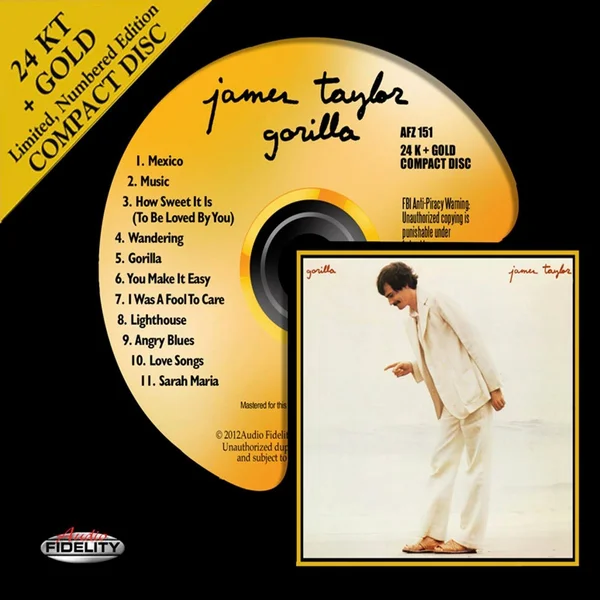 James Taylor/Gorilla Gold CD