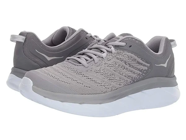 Hoka One One Men's Akasa Shoe - 9 - Frost Grey - Silver Sconce