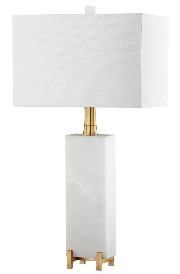 Safavieh Sloane Alabaster Table Lamp - White