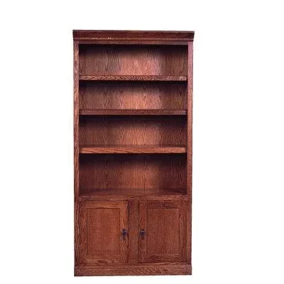 Torin Standard Bookcase Millwood Pines Color: Antique Alder - Size: 72x22