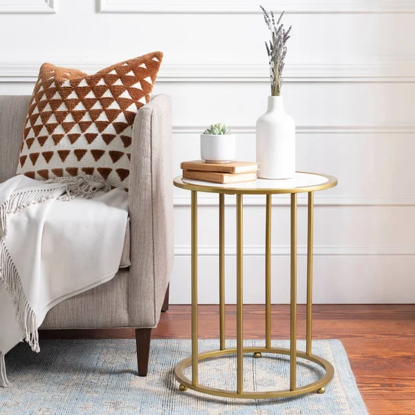 Surya IVA-001 Ivan 22 x 18 inch End Table